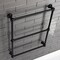 Kingston Brass DTC322419MB 24-Inch Wall Mount Towel Rack, Matte Black DTC322419MB - alternate 5
